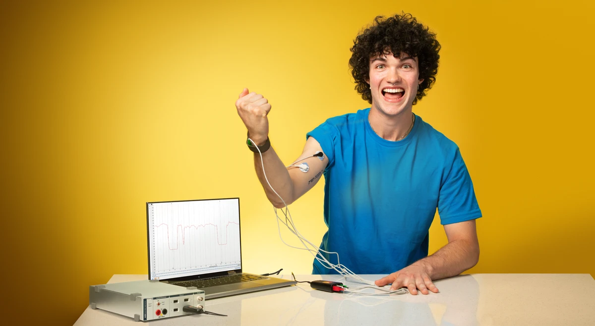 Engage students in active learning with PowerLab Sensors
