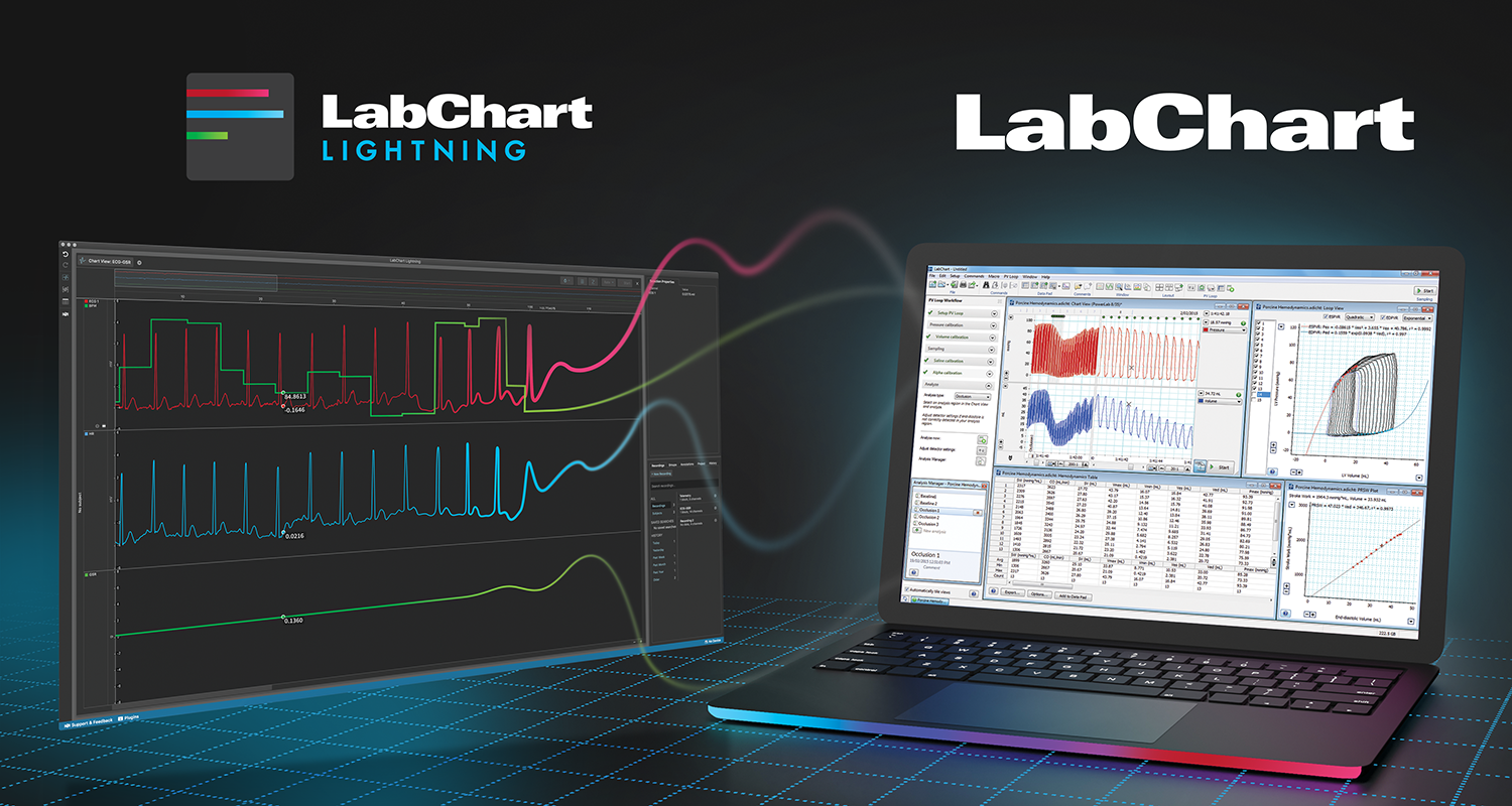 Data Analysis Software - LabChart and LabChart Lightning